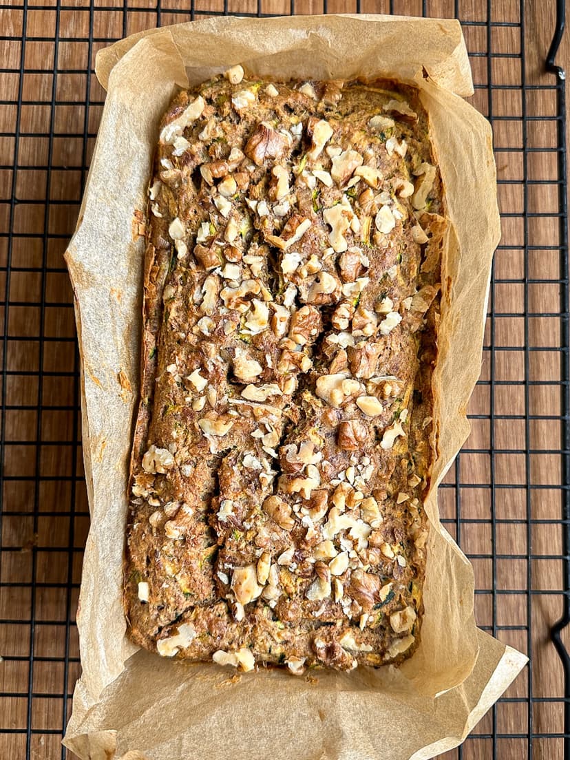 Zucchini Banana Loaf