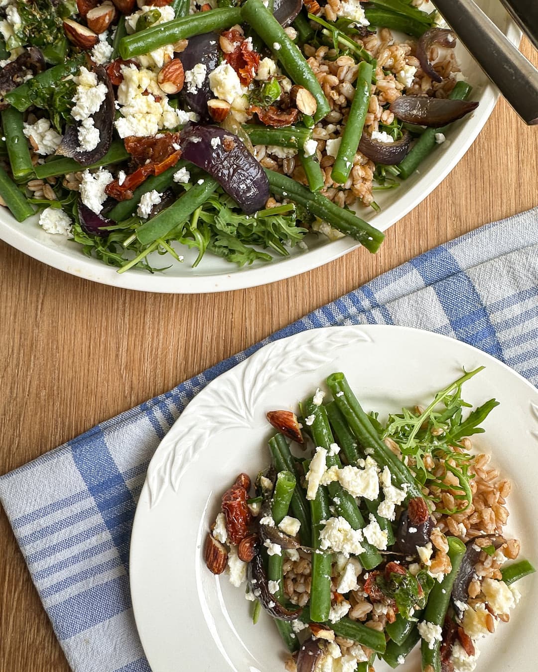 Warm Spelt Salad with Green Beans & Feta - Image 2