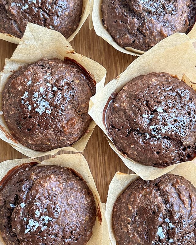Banana Chocolate Muffins