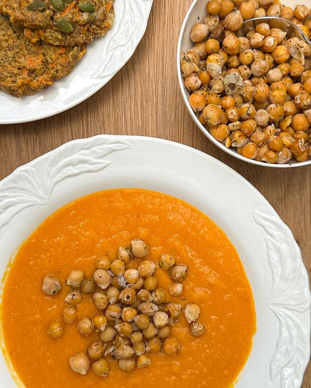 Spiced Butternut Squash & Carrot Soup