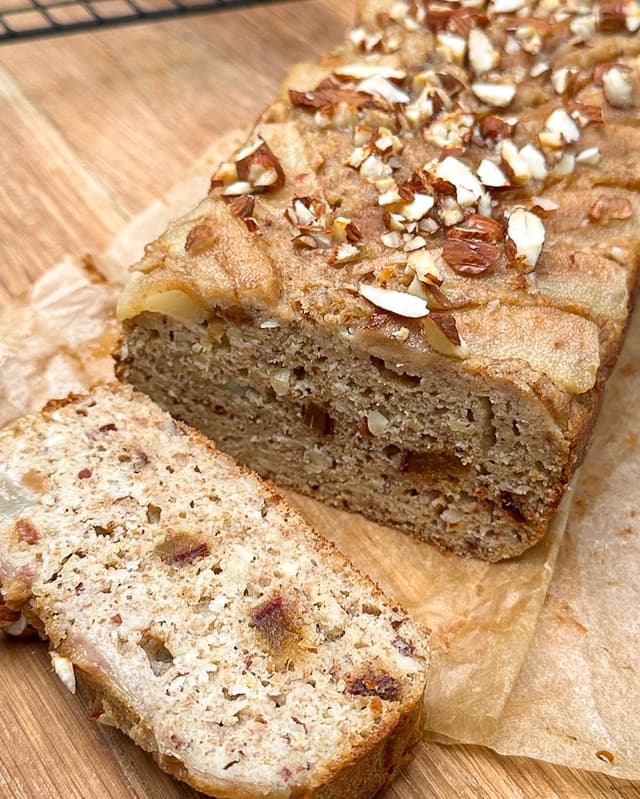 Pear & Almond Loaf