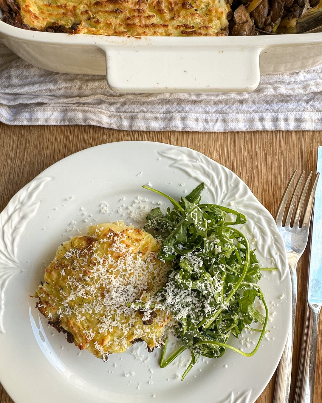 Vegetarian Shepherd's Pie with Lentils & Mushrooms - Image 5