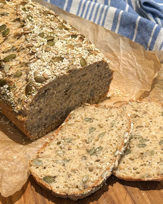 High Protein Seed Bread (Sandwich Edition)