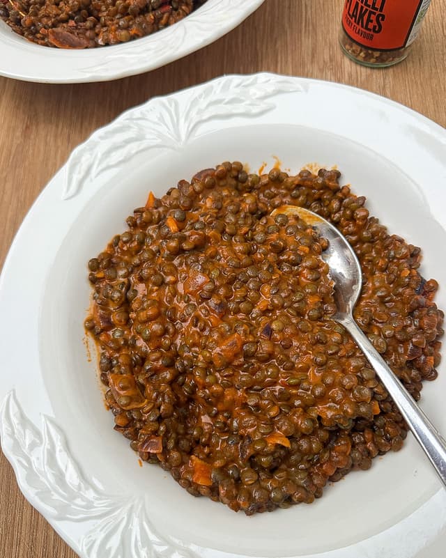 Creamy Puy Lentil Curry