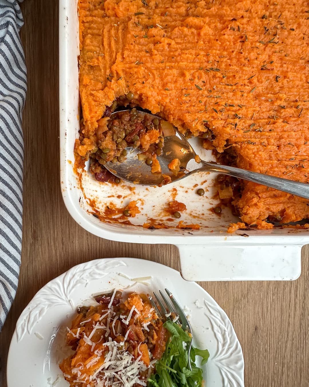 Sweet Potato, Lentil & Bean Shepherd's Pie - Image 2