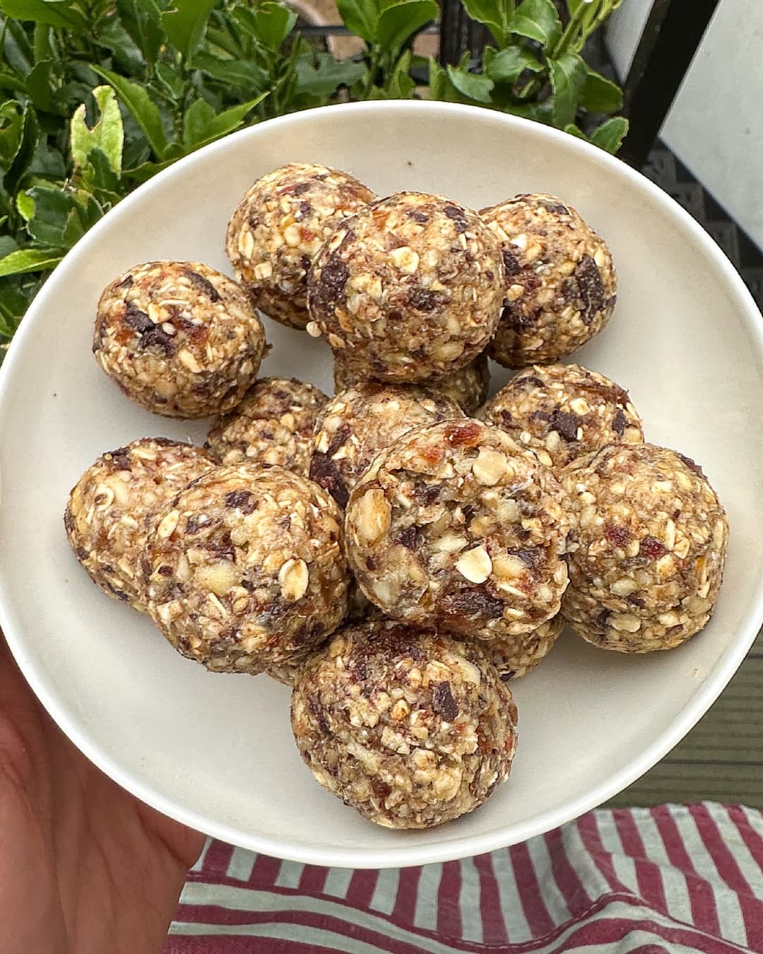 Vanilla Bliss Balls with Dark Chocolate - Image 1