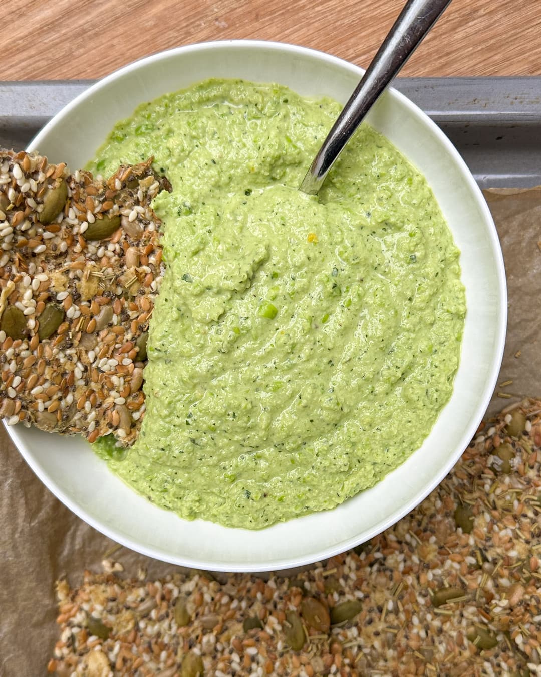 Green Pea Hummus - Image 1