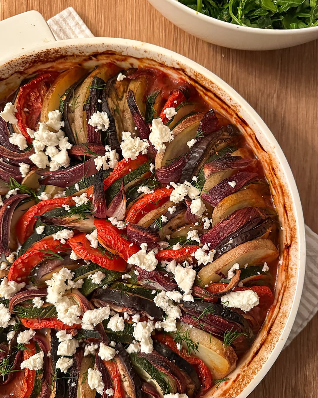 Greek Briam (Healthy Roasted Vegetable Bake) - Image 1