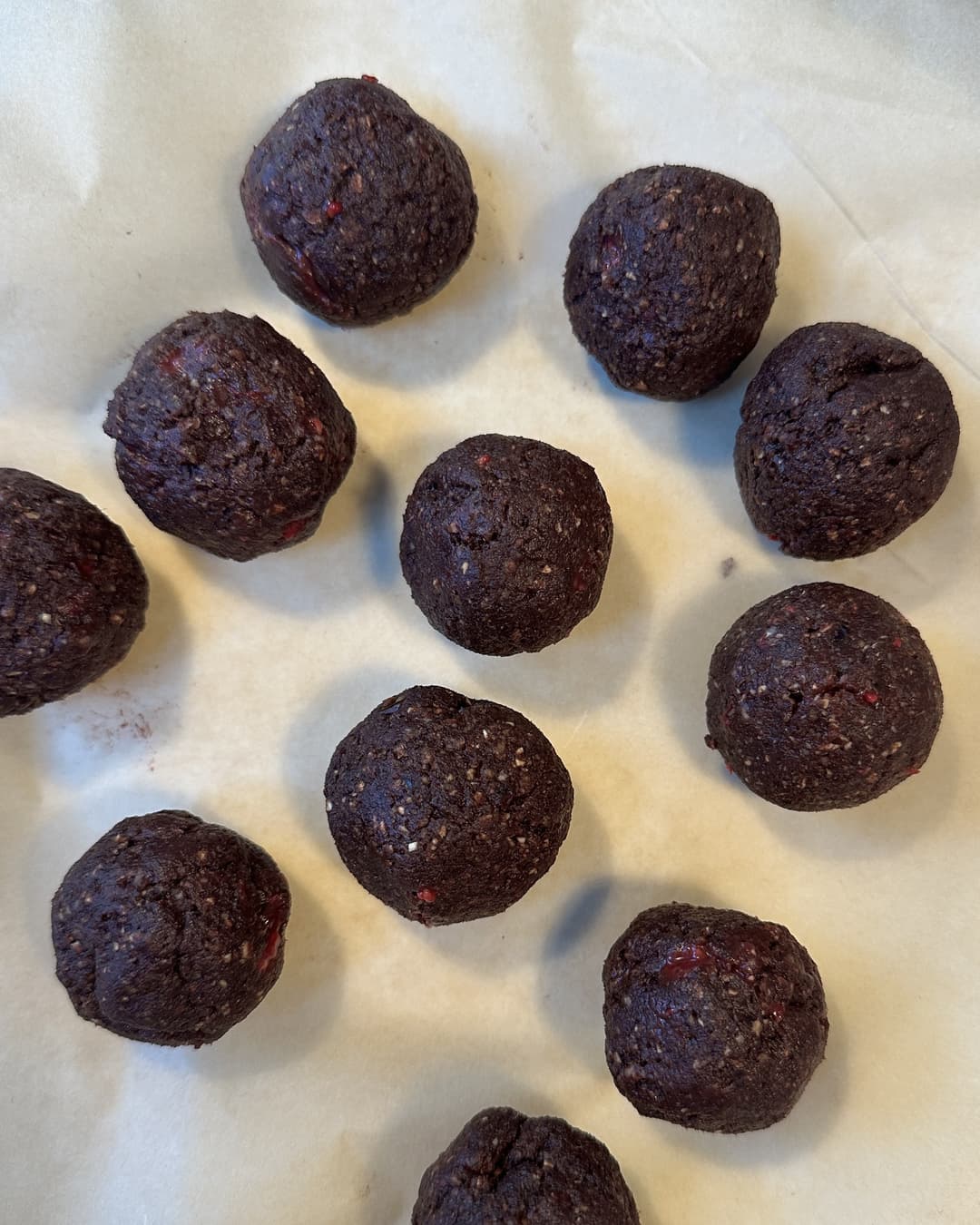 Raspberry Brownie Date Bites - Image 5