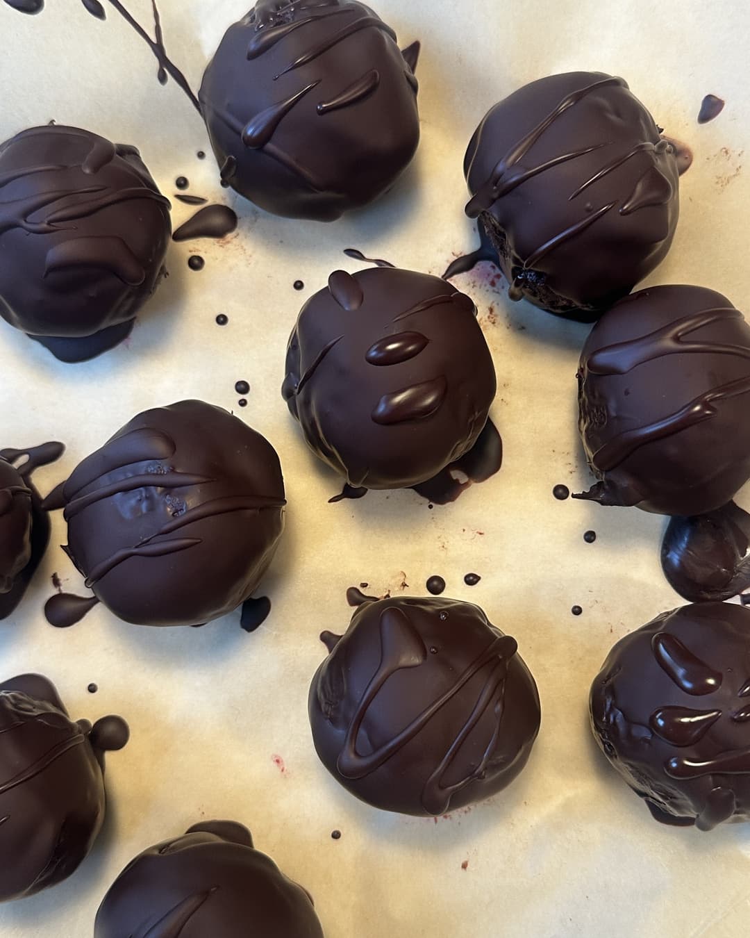 Raspberry Brownie Date Bites - Image 6