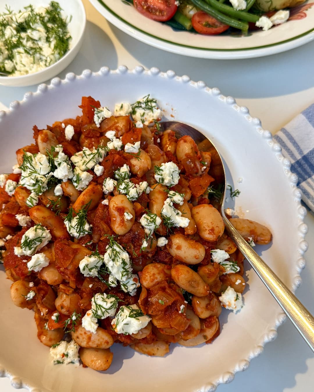 Baked Butter Beans in Tomato Sauce (Greek Gigantes Recipe) - Image 4